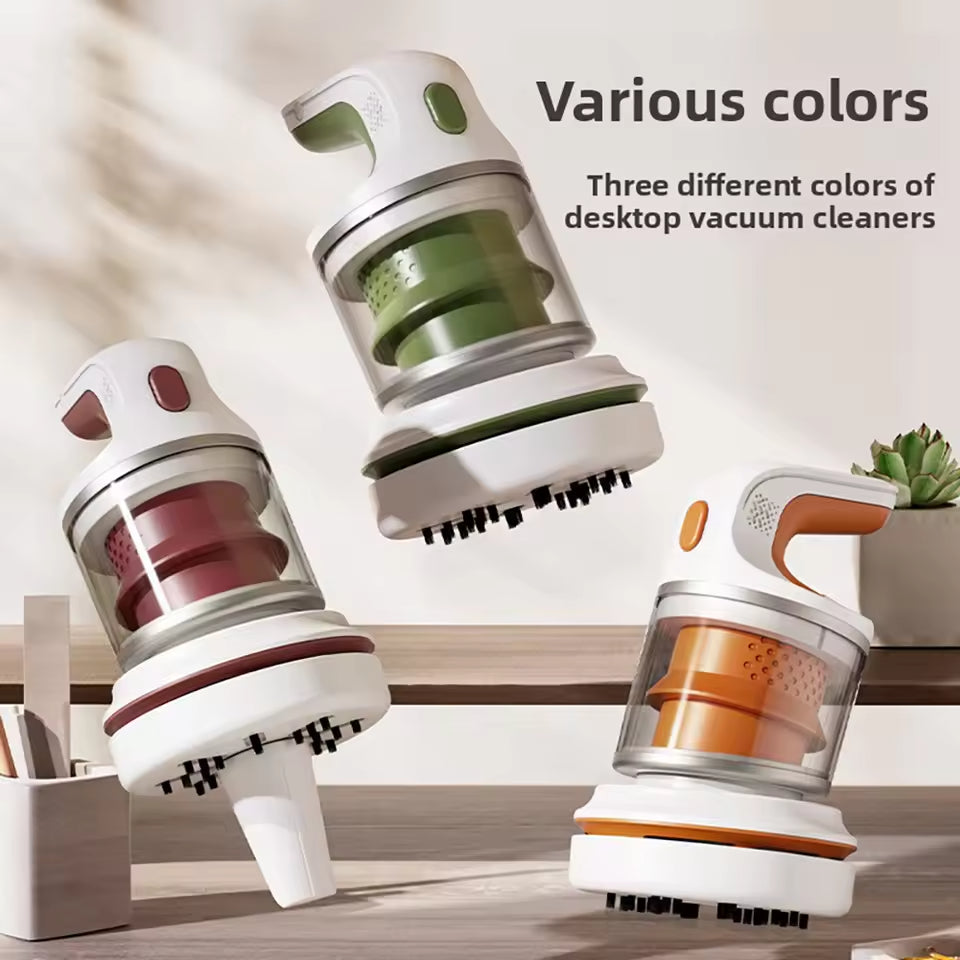 Mini Cordless Desktop Handheld Vacuum Cleaner