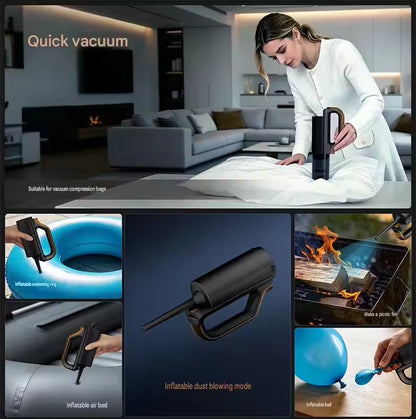 Multi-Functional Cordless Car Vacuum Cleaner